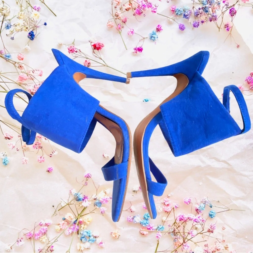 Zara Stilletos in blue - Picture 5 of 14
